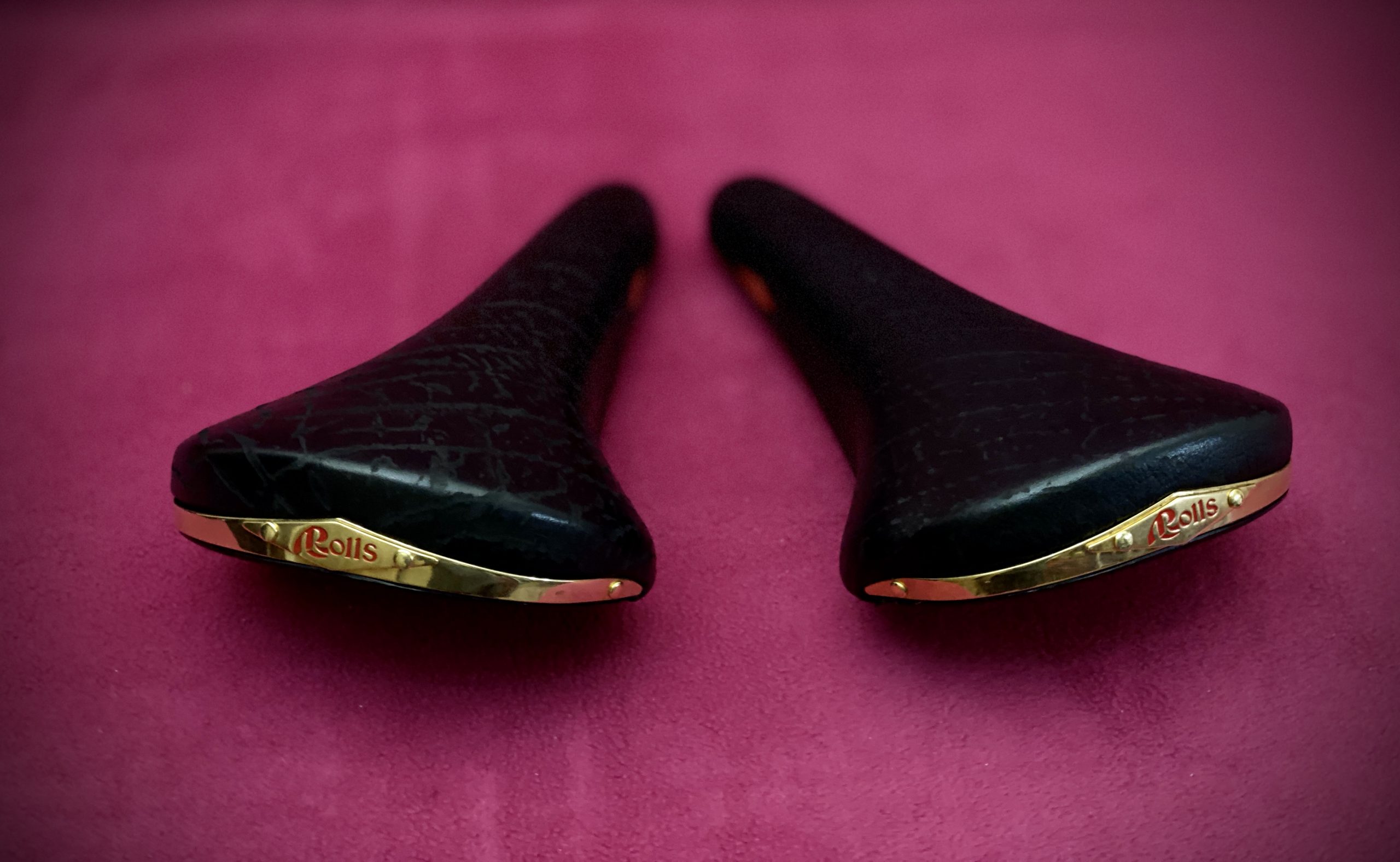 Selle Vélo Vintage San Marco Rolls - Cuir Marron Rétro - Occasion Bon état